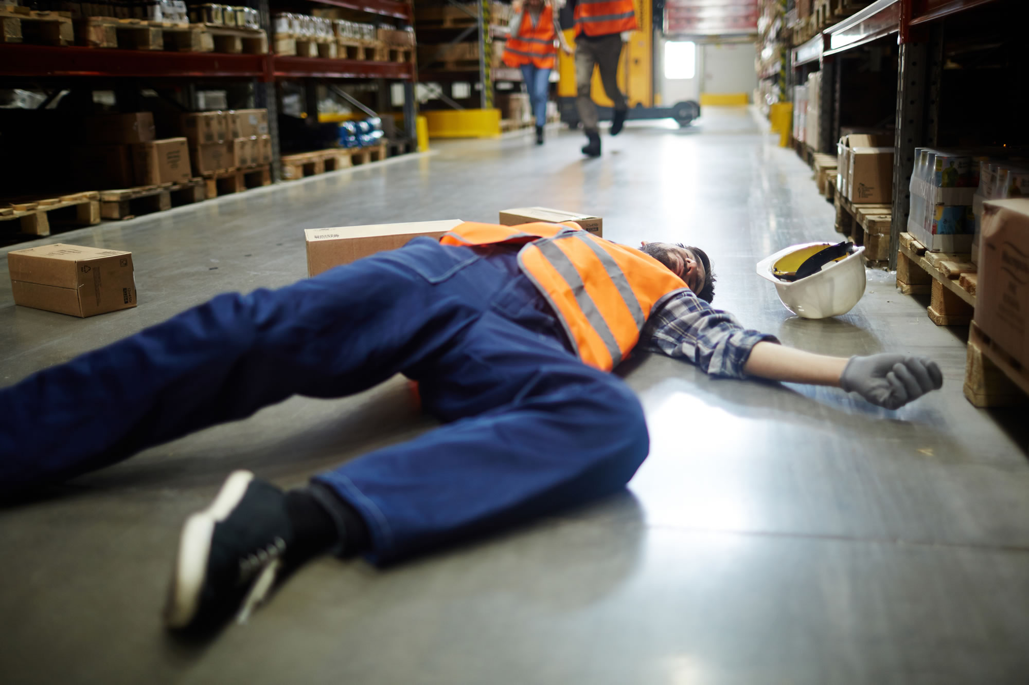 Workplace Slip, Trip or Fall - slip and trip hazards in the workplace, suing employer for negligence, accidents at work